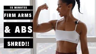 16 minutes Arms and Abs Dumbbell HIIT workout 🔥 [upl. by Dario]