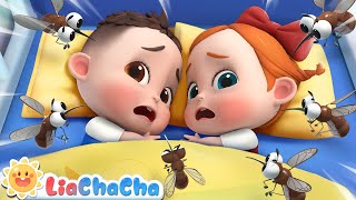 Ten in the Bed Scary Mosquito Version  EP82  Kids Songs amp Nursery Rhymes  LiaChaCha [upl. by Notsruht]