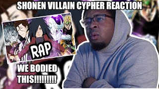 DizzyEight Reacts to SHONEN JUMP VILLAINS RAP CYPHER  RUSTAGE ftVI Seconds FabvL NLJ amp More [upl. by Maker]