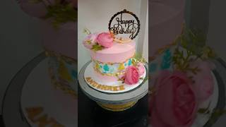 Cakes designs theme chocolate flavor fancy trending amazing recipes ytshorts birthdaycake [upl. by Welsh]