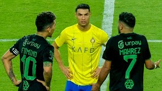 Firmino amp Mahrez will never forget Cristiano Ronaldos performance in this match [upl. by Howell]