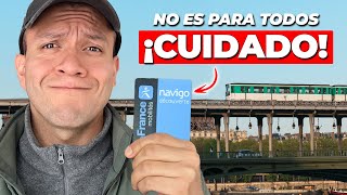 La tarjeta Navigo semanal no es para ti si [upl. by Gala]