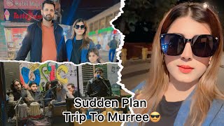 Murree  Murree Trip  Family Vlog  Sudden Plan To Murree  Pakistan❤️ [upl. by Amand]