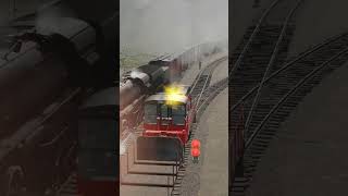 Steam Engine Crossing train ytshorts trainsim [upl. by Balf]