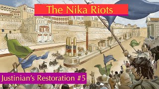 Justinians Greatest Trial  The Nika Riots 532 AD [upl. by Aiker308]