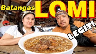 LEGIT na LOMI sa BATANGAS  Ang Sarap Tumira Dito  MayorTV [upl. by Malamud]