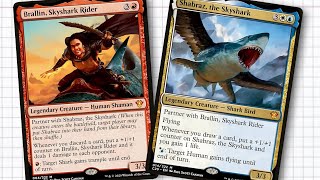 SHABRAZ THE SKYSHARK AND BRALLIN SKYSHARK RIDER COMMANDER DECK TECH 2024 [upl. by Nibla149]