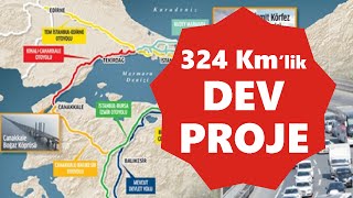 DEV OTOYOL PROJESİ  İstanbulÇanakkaleBalıkesir 2023 [upl. by Nnylylloh]