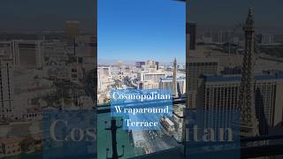 Room tour in 60 seconds  Cosmopolitan wraparound terrace suite 66th floor vegas cosmo onetake [upl. by Lazos206]