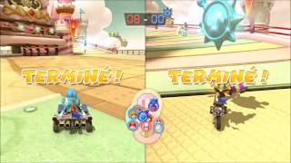 Mario Kart 8 Deluxe  gameplay 2 joueurs  Mode Bataille revisité [upl. by John]