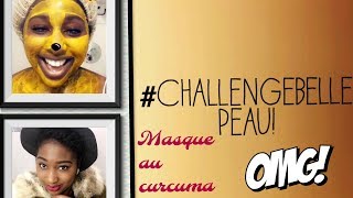 DIY  Masque naturel au Curcuma  unifiant anti tache anti points noirs et rides [upl. by Crean]