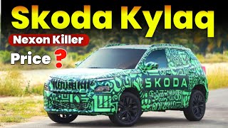 NEW Skoda Kylaq 2024 Model REVEALED 🤯 New Skoda Kylaq 2025 [upl. by Atikat]