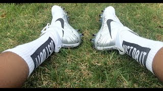 Nike Alpha Menace Elite Cleat Review🏈🏈🏈 [upl. by Noret]