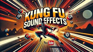 Kung Fu Sound Effects With Drawing [upl. by Ecidnak]