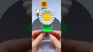 Easy Origami  20 Teaches You How to Make Small Daisies  Origami  DIY  Tutorial [upl. by Nosa]