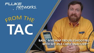 Basic Wiremap Troubleshooting with the DSX CableAnalyzer™ by Fluke Networks [upl. by Thekla]