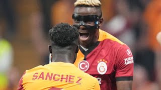 First goal for Victor Osimhen with Galatasaray [upl. by Asiaj987]