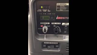 Tesla Model S charging on Honda EU6500is generator [upl. by Oluap]