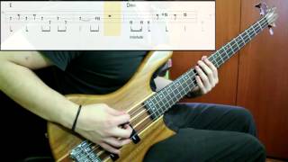 Tame Impala  The Less I Know The Better Bass Cover Play Along Tabs In Video [upl. by Gottlieb]