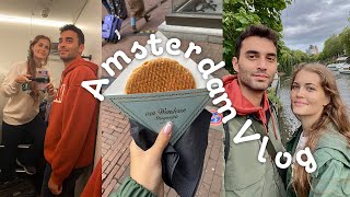 AMSTERDAM VLOG  Kapsül otelde kaldık [upl. by Nuawed]