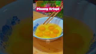 Pisang krispi reseprumahan food recipe [upl. by Ewnihc]