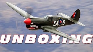 HobbyKing Durafly Curtiss P40N  UNBOXING [upl. by Higginbotham]