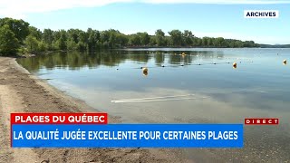 Estil sécuritaire de se baigner dans leau des plages du Québec  entrevue [upl. by Otrebogir328]