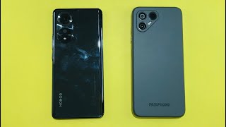 Fairphone 4 vs Honor 50 [upl. by Harlin]