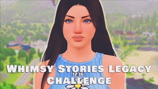 WHIMSY STORIES LEGACY CHALLENGECURRENT HOUSEHOLDTHE SIMS 3 [upl. by Eiggep]