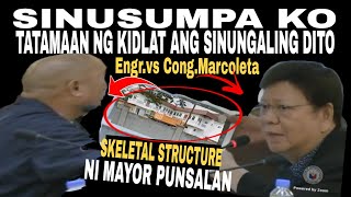 CONG Marcoleta di MapigaPiga Si engineer SA skeletal structure Resort ni Mayor Punsalan [upl. by Notyep]