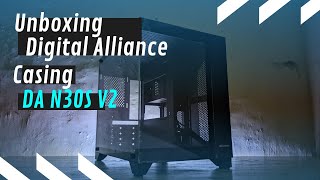 Unboxing Casing PC Digital Alliance n30s v2 [upl. by Akitnahs308]