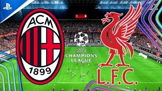 Milan  Liverpool  Champions League [upl. by Mccreary]