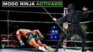 Peleadores destruyen rivales al estilo NINJA I Patadones y Nocauts ÉPICOS [upl. by Atirhs]