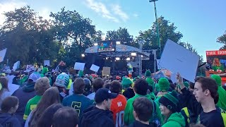 ESPN College Gameday crew makes their Oregon vs Ohio State predictions w guest star Kaitlin Olson [upl. by Viridis351]