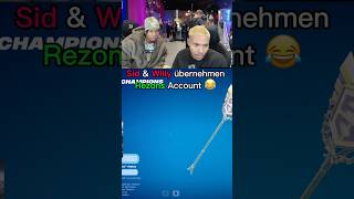 😂Sid amp Willy beklauen Rezon😂 rezonay twitch fortnite fortnitepro funny short viral [upl. by Erdnassak]