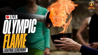 🔴 LIVE  Paris2024 Flame Lighting Ceremony 🔥 [upl. by Sproul]