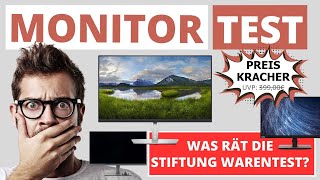 Monitor Test Die Stiftung Warentest hat geprüft [upl. by Ynnor]