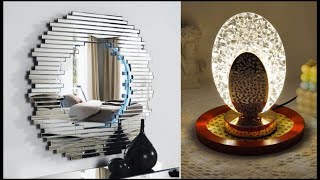 Diy Glam Wall Mirror And Wall Sconce  Diy  Fashion Pixies [upl. by Supple216]