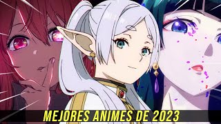 TOP 10  LOS MEJORES ANIMES DEL AÑO 2023 [upl. by Hctub]