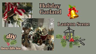 DIY Holiday Garland  2 Christmas Decor Tutorials [upl. by Sidwohl322]