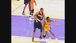 Rasheed Wallace 19 Points 5 Ast 3 Stl  Lakers 19992000 [upl. by Anoblav947]