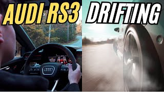 AWD AUDI 8Y RS3 GETS SIDEWAYS ADK EuroFest 2024 [upl. by Hudis]