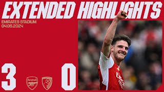 EXTENDED HIGHLIGHTS  Arsenal vs Bournemouth 30  Premier League [upl. by Laurens193]