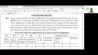 12th ACCTSJSC SHARES OVERSUBSCRIPRION NUMERICALS 24082024 [upl. by Nnayt]