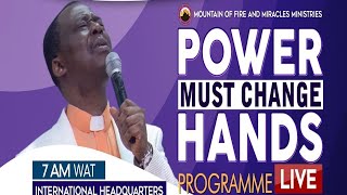 POWER MUST CHANGE HANDS PRAYERS DR DK OLUKOYA MFM PMCH SEPTEMBER 7 2024 [upl. by Myna]