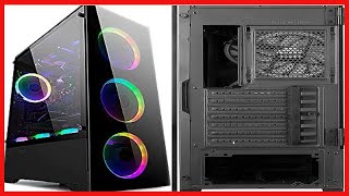 Bgears bVoguish Gaming PC with Tempered Glass ATX Mid Tower USB30 Support EATX ATX mATX ITX [upl. by Jerusalem]