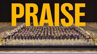 Marching band performs Praise by Elevation Worship [upl. by Roscoe794]