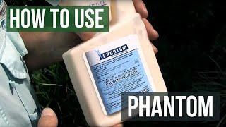 Phantom Insecticide How To Mix and Apply Solutions Self Chem [upl. by Audres]