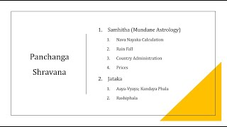 Session 61 Navanayaka Calculation amp Rashiphala Predictions 19032023 [upl. by Micro]