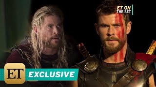 EXCLUSIVE On the Set of Thor Ragnarok With Chris Hemsworth Why Thor Gets a Bit of a Makeover [upl. by Safir347]